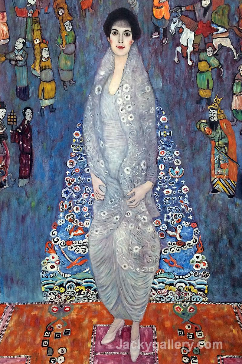 Portrait of Baroness Elisabeth Bachofen Echt by Gustav Klimt paintings reproduction